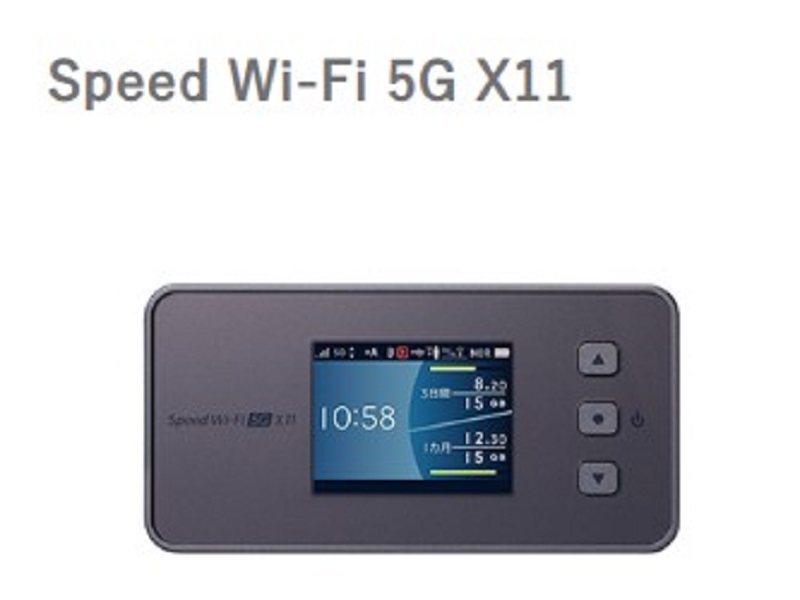X11製品端末 UQ WiMAX 