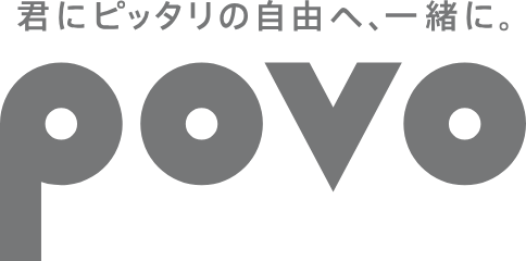 povo2.0のロゴ